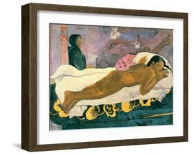 Manao Tupapau (The Spirit of the Dead Watches), 1892-Paul Gauguin-Framed Giclee Print