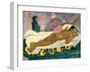 Manao Tupapau (The Spirit of the Dead Watches), 1892-Paul Gauguin-Framed Giclee Print