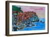 Manarola A Cinque Terre Dream-Markus Bleichner-Framed Premium Giclee Print