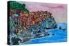Manarola A Cinque Terre Dream-Markus Bleichner-Stretched Canvas