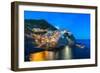 Manarola, Cinque Terre at Twilight-Fadi Al-Barghouthy-Framed Photographic Print