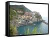 Manarola Cinque Terre III-Marilyn Dunlap-Framed Stretched Canvas