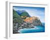 Manarola, Cinque Terre, Italy-Marilyn Dunlap-Framed Art Print