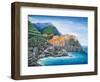 Manarola, Cinque Terre, Italy-Marilyn Dunlap-Framed Art Print