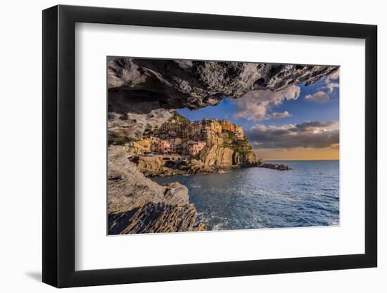 Manarola, Cinque Terre, Liguria, Italy-ClickAlps-Framed Photographic Print