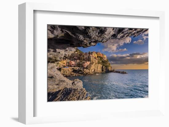 Manarola, Cinque Terre, Liguria, Italy-ClickAlps-Framed Photographic Print