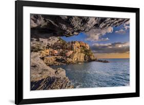 Manarola, Cinque Terre, Liguria, Italy-ClickAlps-Framed Photographic Print