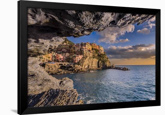 Manarola, Cinque Terre, Liguria, Italy-ClickAlps-Framed Photographic Print