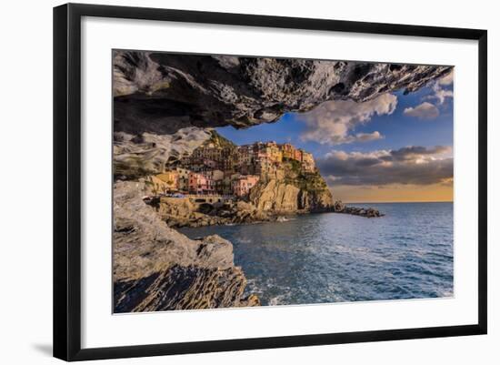 Manarola, Cinque Terre, Liguria, Italy-ClickAlps-Framed Photographic Print