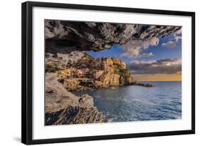 Manarola, Cinque Terre, Liguria, Italy-ClickAlps-Framed Photographic Print