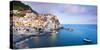 Manarola, Cinque Terre, Liguria, Italy-Jordan Banks-Stretched Canvas