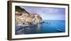 Manarola, Cinque Terre, Liguria, Italy-Jordan Banks-Framed Photographic Print