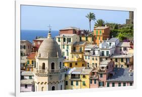 Manarola, Cinque Terre, Liguria, Italy-Jordan Banks-Framed Photographic Print