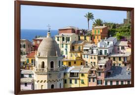 Manarola, Cinque Terre, Liguria, Italy-Jordan Banks-Framed Photographic Print