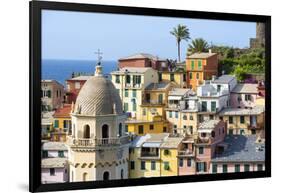 Manarola, Cinque Terre, Liguria, Italy-Jordan Banks-Framed Photographic Print