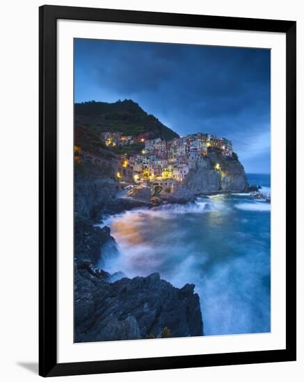 Manarola, Cinque Terre, Riviera Di Levante, Liguria, Italy-Jon Arnold-Framed Photographic Print