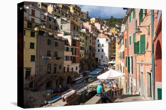 Manarola, Cinque Terre, UNESCO World Heritage Site, Liguria, Italy, Europe-Peter Groenendijk-Stretched Canvas