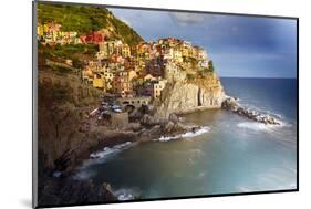 Manarola in After Storm Light, Cinque Terre, Italy-George Oze-Mounted Photographic Print