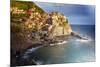 Manarola in After Storm Light, Cinque Terre, Italy-George Oze-Mounted Photographic Print
