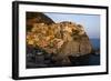 Manarola, municipality of Riomaggiore, Italian Riviera, Cinque Terre, Liguria, Italy-null-Framed Art Print