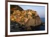 Manarola, municipality of Riomaggiore, Italian Riviera, Cinque Terre, Liguria, Italy-null-Framed Art Print