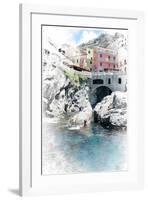 Manarola-null-Framed Art Print