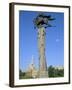 Manas Statue, Science College, Bishkek, Kyrgyzstan, Central Asia-Upperhall-Framed Photographic Print