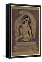Manasa Devi, The Goddess of Snakes-Khitindra Nath Mazumdar-Framed Stretched Canvas
