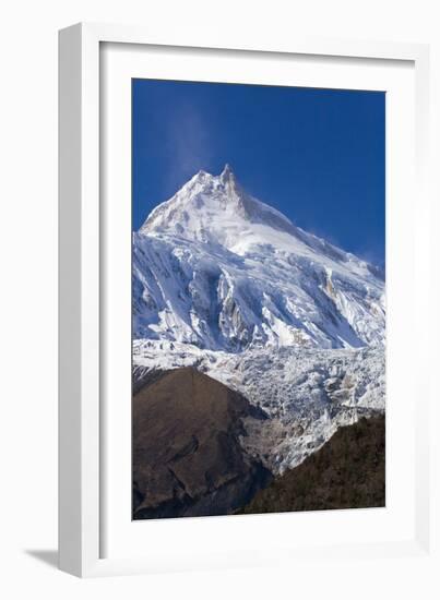 Manaslu Peak-Craig Lovell-Framed Photographic Print