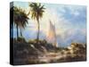 Manasota Key Returning-Malarz-Stretched Canvas