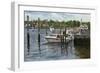 Manasquan Boats-Michael Budden-Framed Giclee Print