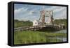 Manasquan Bridge 2-Michael Budden-Framed Stretched Canvas