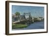 Manasquan Bridge-Michael Budden-Framed Giclee Print