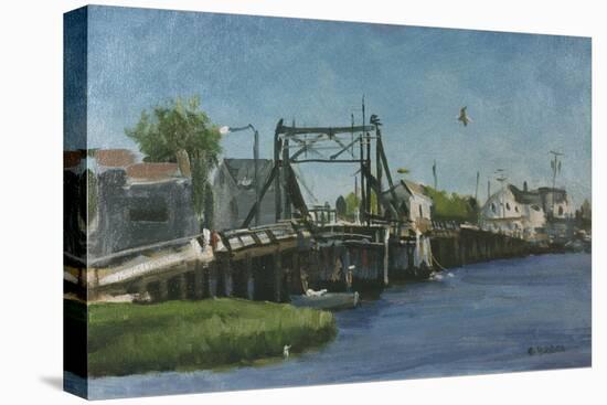 Manasquan Bridge-Michael Budden-Stretched Canvas