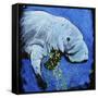 Manatee-null-Framed Stretched Canvas