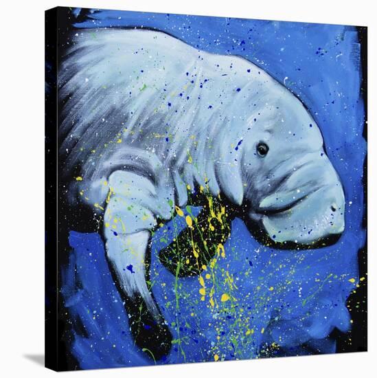 Manatee-null-Stretched Canvas