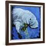 Manatee-null-Framed Art Print