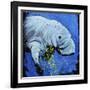 Manatee-null-Framed Art Print