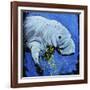 Manatee-null-Framed Art Print