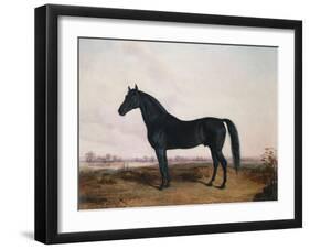 Manbrino Patchen 58, in an Extensive Landscape, 1867-Henry Thomas Alken-Framed Giclee Print