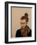 Manbun-Susan Adams-Framed Giclee Print