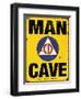 Mancave CD-Retroplanet-Framed Giclee Print