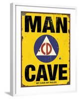 Mancave CD-Retroplanet-Framed Giclee Print