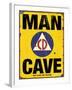 Mancave CD-Retroplanet-Framed Giclee Print