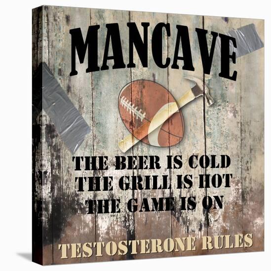 Mancave I-Mindy Sommers-Stretched Canvas