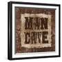 ManCave Lodge Sq-Todd Williams-Framed Art Print