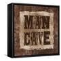 ManCave Lodge Sq-Todd Williams-Framed Stretched Canvas