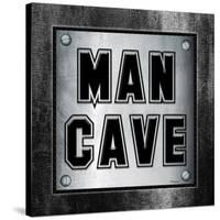 ManCave Metal Sq-Todd Williams-Stretched Canvas