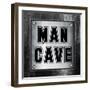 ManCave Metal Sq-Todd Williams-Framed Art Print