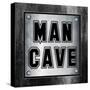 ManCave Metal Sq-Todd Williams-Stretched Canvas